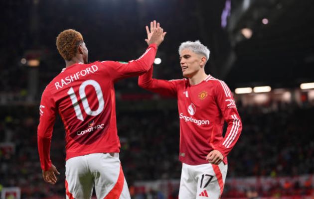 Maresca dành lời khen cho Rashford và Garnacho.